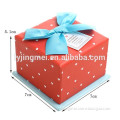 Hot sale Red Color with White Dot Cheap Candy box